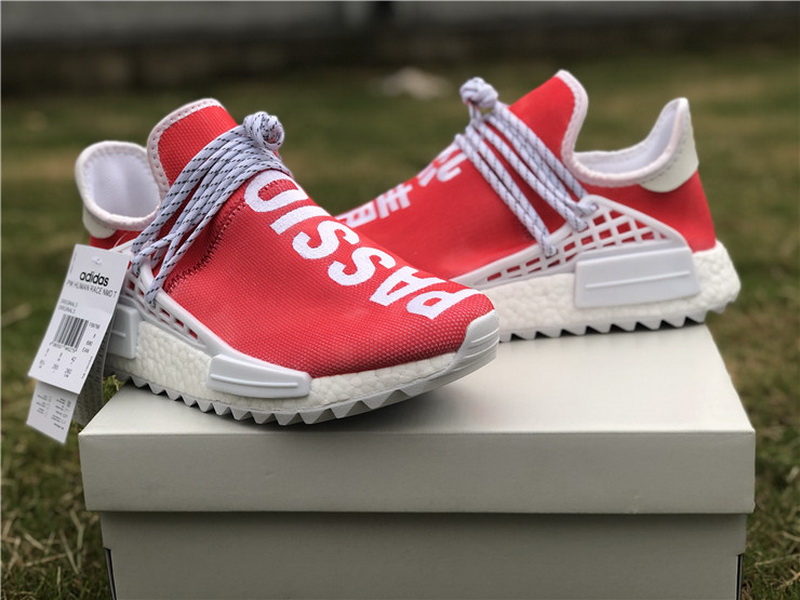 Super max Adidas NMD Human Race Pharrell China Exclusive Red(98% Authentic quality)